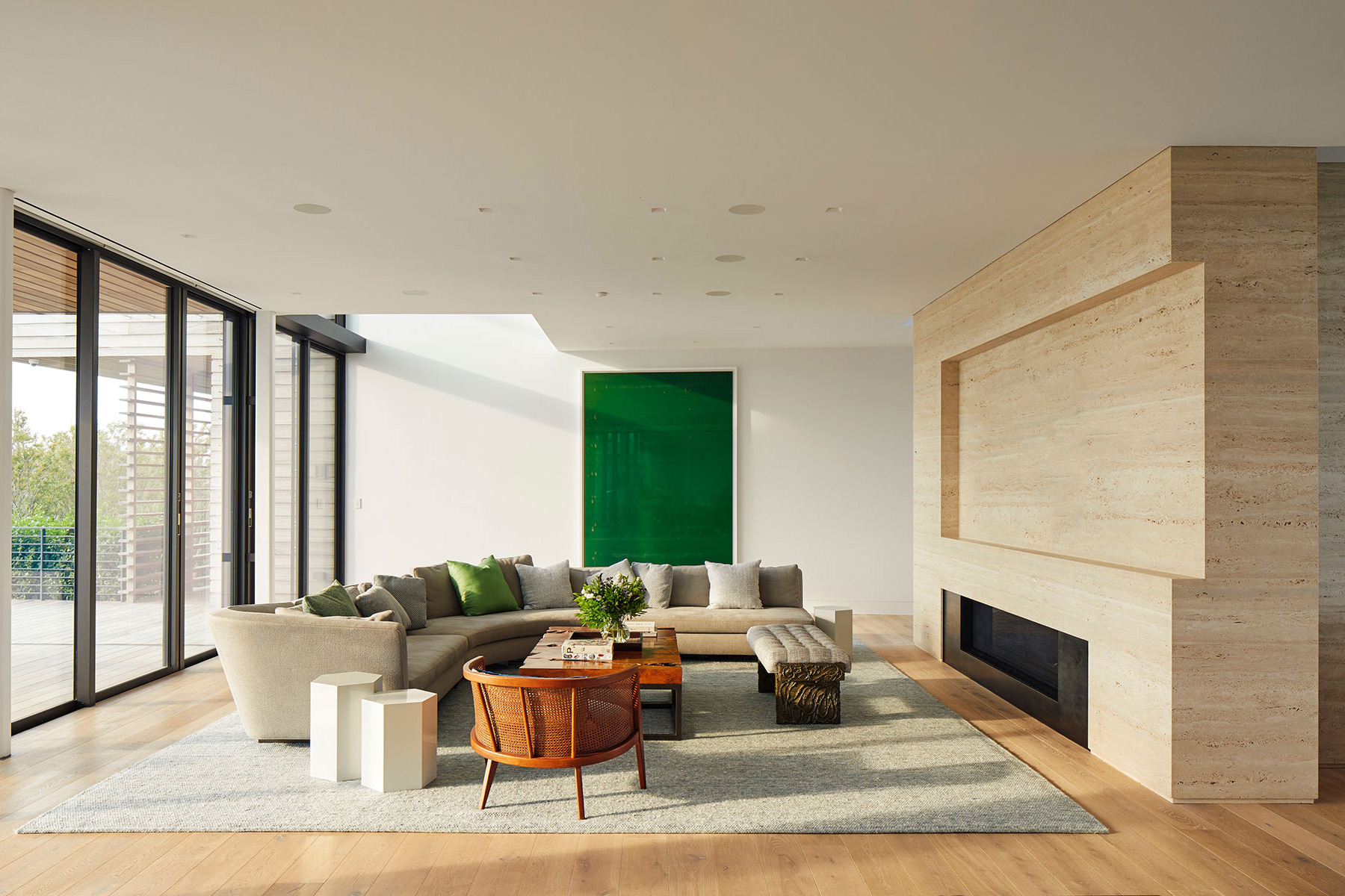 Bridgehampton House Living Room