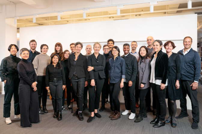 Photo of the staff and leadership of MBB Architects, a women-owned firm